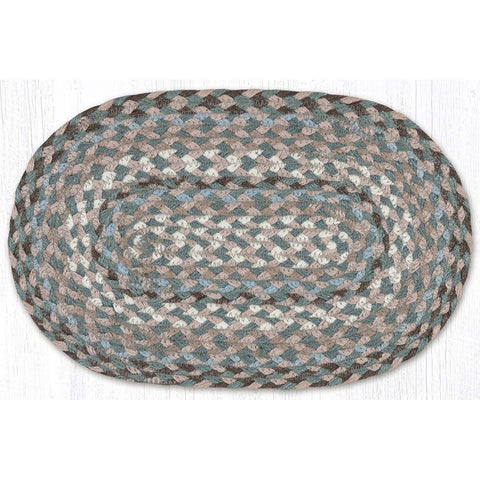 taupe ivory light blue swatch