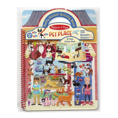 Puffy Sticker Pet Place Activity Book 9429