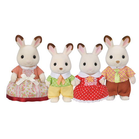 Chocolate Rabbit Family Toy CC2290