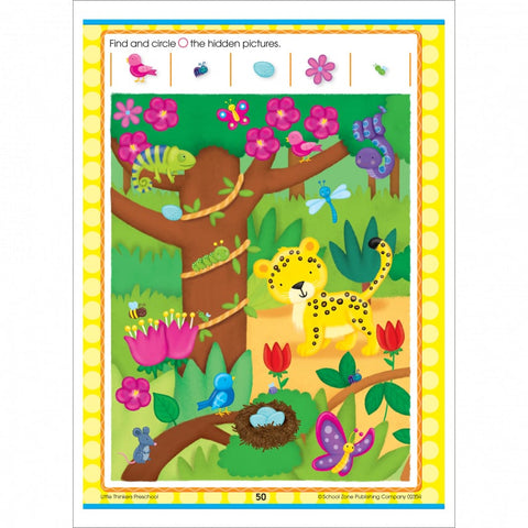 Little Thinkers Preschool Workbook 02354