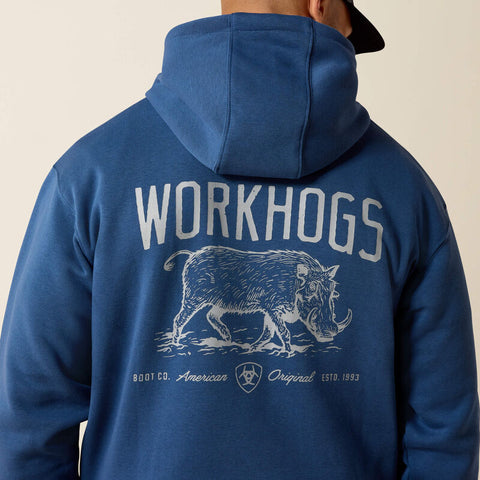 Men's Rebar back-Lightweight Workhog Hoodie 10071336