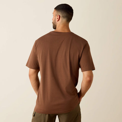back, Men's Rebar Cotton Strong Duct Logo T-Shirt 10071367