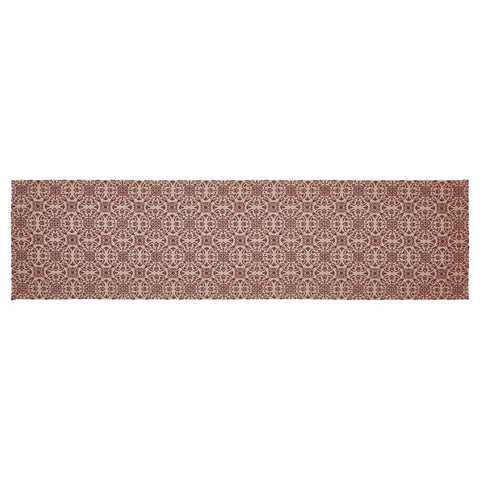 burgundy, Custom House Jacquard Table Runner 846