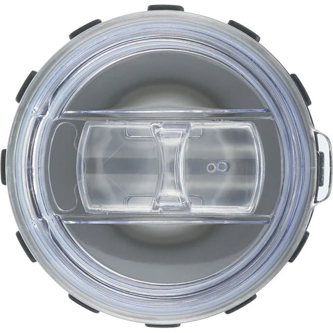 Dad Off Duty Travel Tumbler with 3D Silicone Wrap 14341
top view of lid