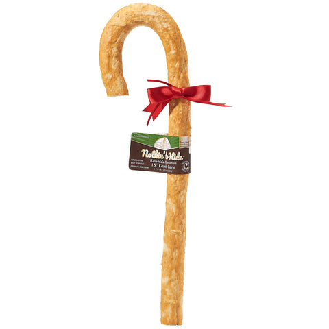 18 in.Candy Cane Chicken Dog Treats