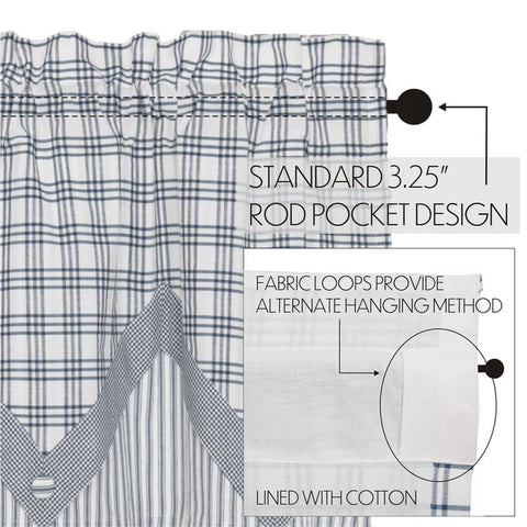 Sawyer Mill Layered Valance 52204