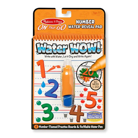 Water Wow! Water-Reveal Activity Pad - Numbers 51110