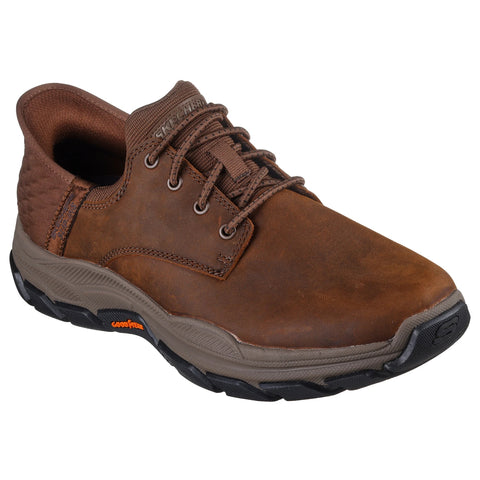 Skechers men's Slip-ins Respected Garrett shoe in brown