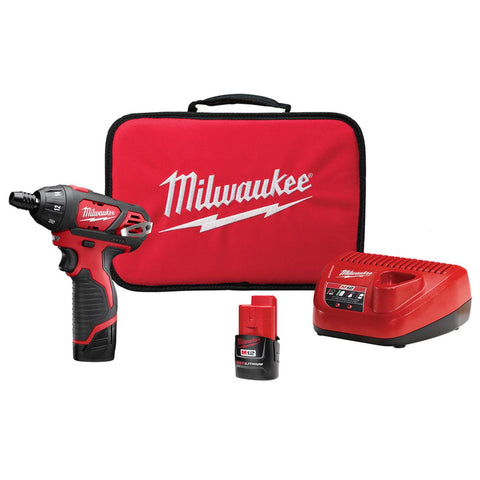 M12 Cordless 1/4" Hex Screwdriver Batt Kit