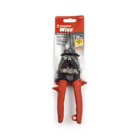 Wiss 9 in. Molybdenum Steel Multi-Purpose Snips 20 Ga. MCP-3 21986