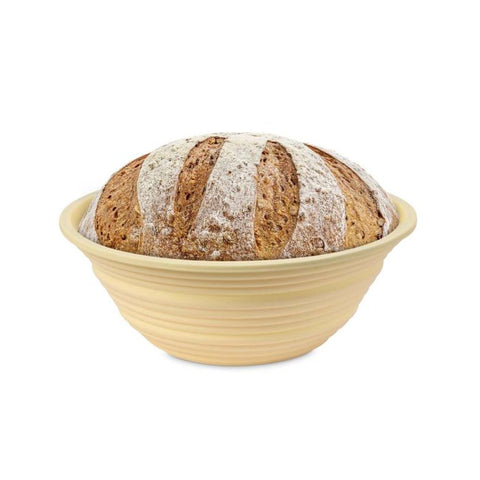 Mrs. Anderson's Baking Proofing Basket 22244 with baked bread