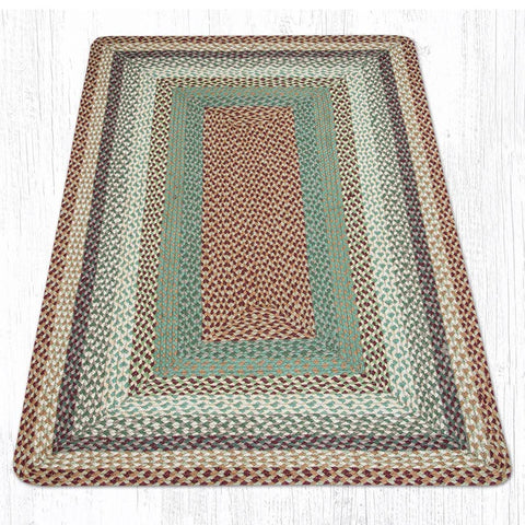 Capitol Earth Rugs rectangular Cranberry & Buttermilk color rug 
3 x 5