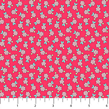 Quilting in Bloom Collection Tiny Floral Cotton Fabric 28839-24