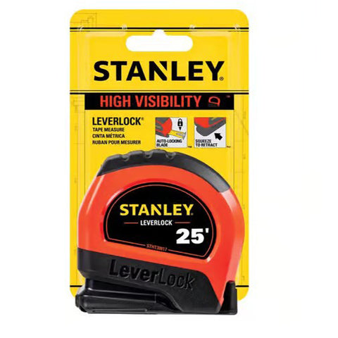 25 Foot Leverlock Tape Measure 30-825M 2116564