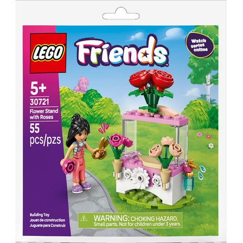 LEGO Flower Stand with Roses 30721
