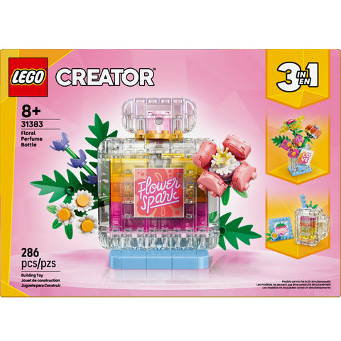LEGO Creator 3 in 1 Floral Decor Perfume Bottle 31383