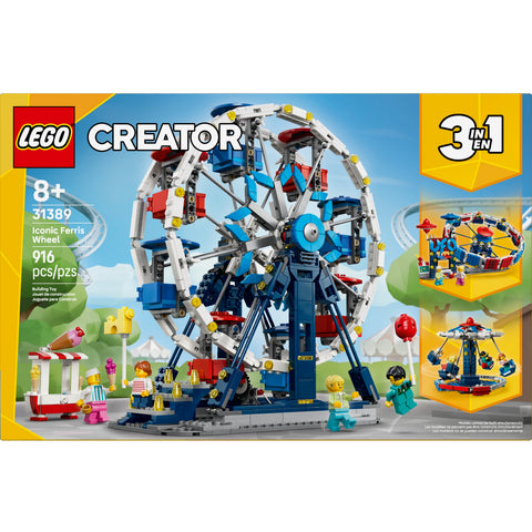 LEGO Creator 3 in 1 Iconic Ferris Wheel 31389