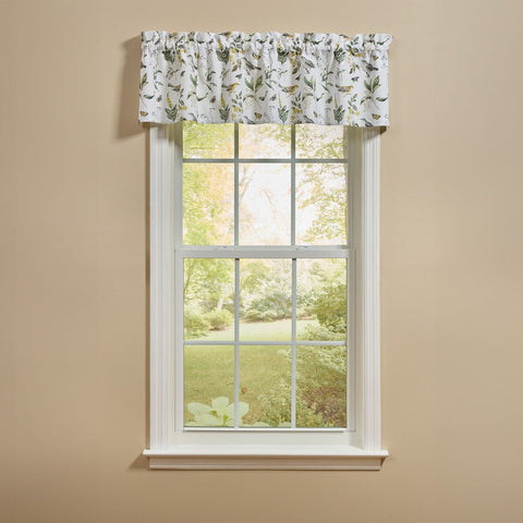 Hayes Botanical Valance 3952-470
displayed in window