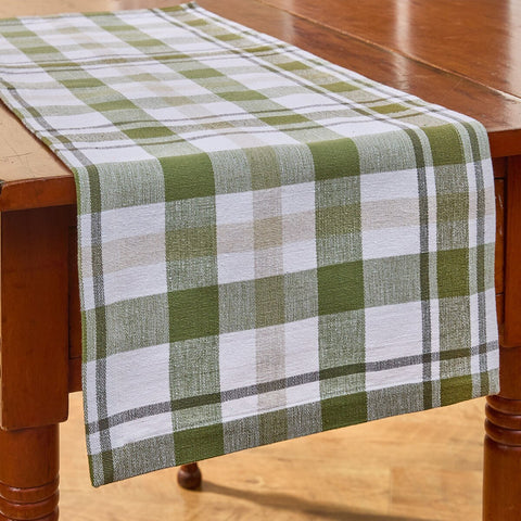 Hayes Plaid Table Runner 3953-120