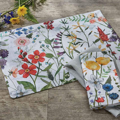 Wildflower Sketchbook Placemat 3997-010