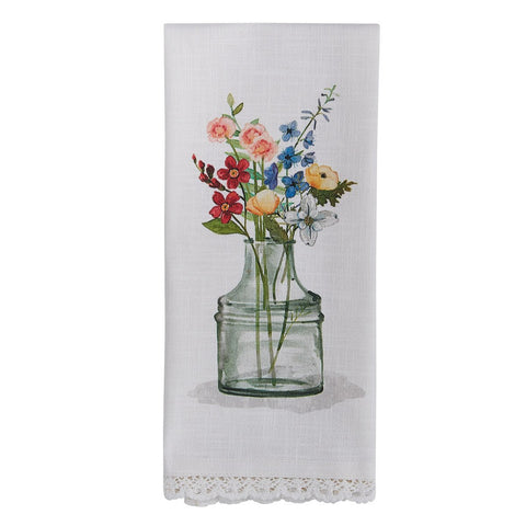 Wildflower Sketchbook Decorative Dishtowel 3997-106