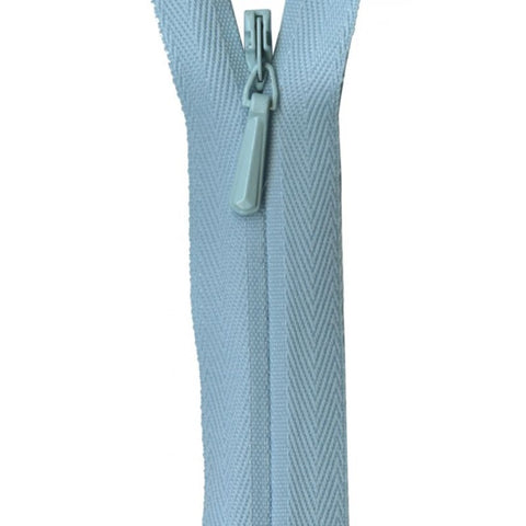 Baby Blue Unique Invisible Zipper.