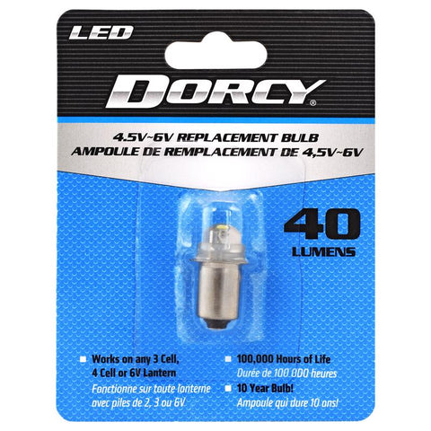 Dorcy White LED Flashlight Bulb 4.5V-6V