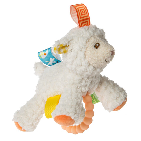 Taggies Animal Teether Rattle Sherbet Lamb