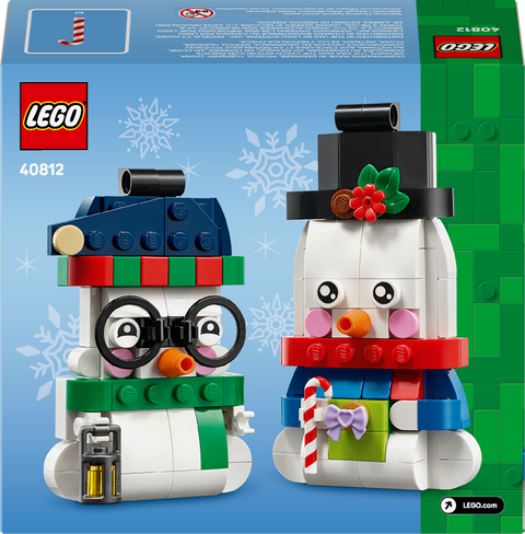 LEGO Snowman Ornaments 40812