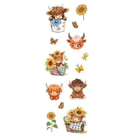 Highland Cows Sticker Set 347138