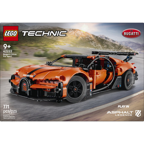 LEGO Technic Bugatti Chiron Pur Sport Hypercar 42222