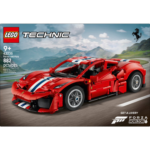 LEGO Technic Ferrari 488 PISTA Car Toy 42235