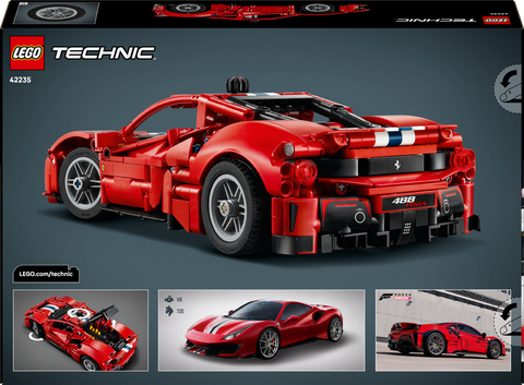 LEGO Technic Ferrari 488 PISTA Car Toy 42235