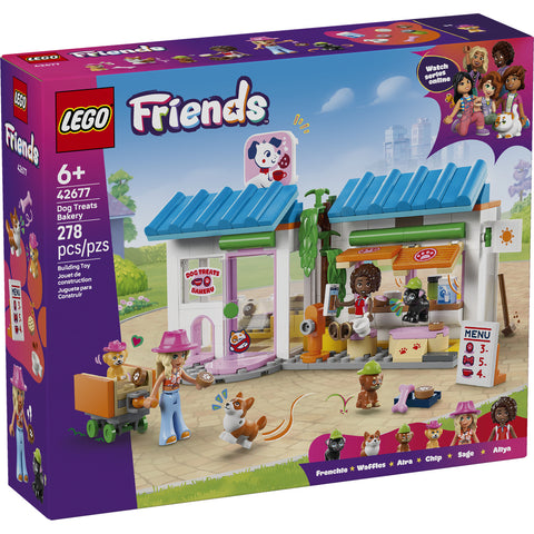 LEGO Friends Dog Treats Bakery Building Toy Playset 42677