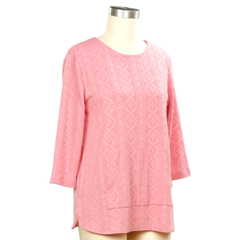 Women's Solid Novelty Top 43C1
