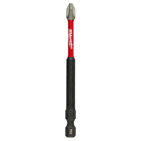 Shockwave Phillips #2 X 3.5 in. L Impact Power Bit Set Alloy Steel 5 pc