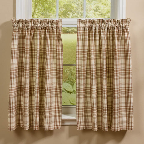 Currant Plaid Curtains 4891-430
tiers
