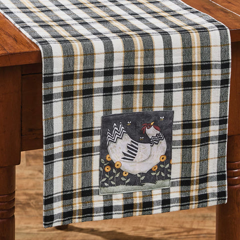 My Little White Hen Decorative Table Runner 4950-130