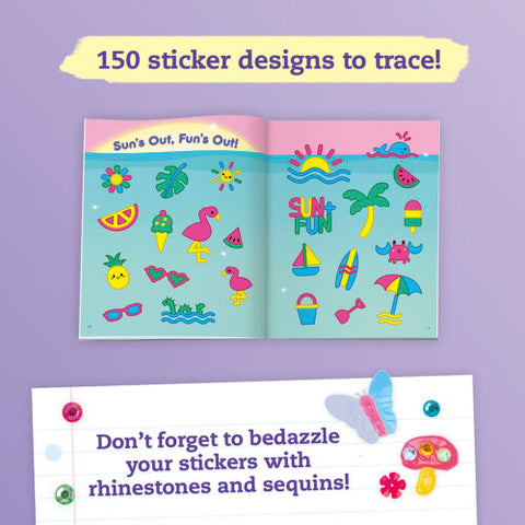 Paint & Peel Jelly Stickers: Glitter Goals! 9781546134008
