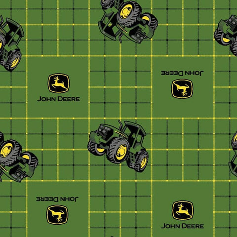 tractor toss, John Deere Cotton Fabric Collection 46792