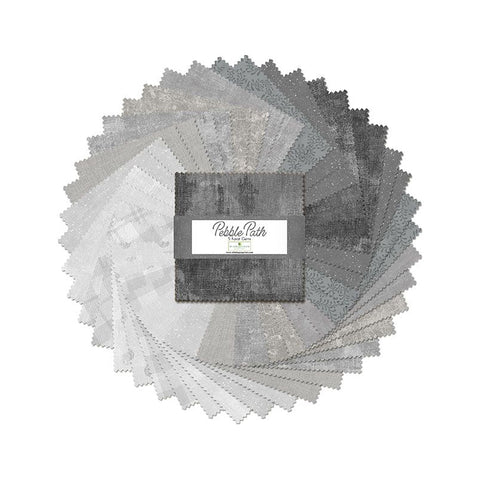 pebble path, Wilmington 5 Karat Gems Precut Fabric Squares 507
