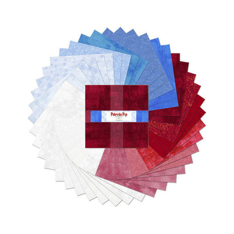 patriotic pop, Cotton Fabric 10 Karat Crystals 512