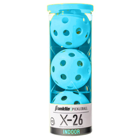 3-Pack X-26 Indoor Pickleballs