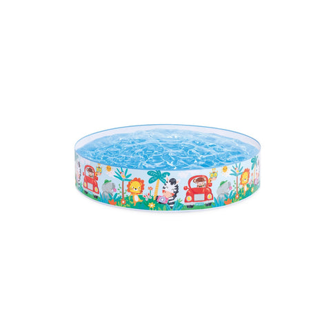Snapset Animal Adventure Kiddie Pool - 4' x 10" 58477EP
