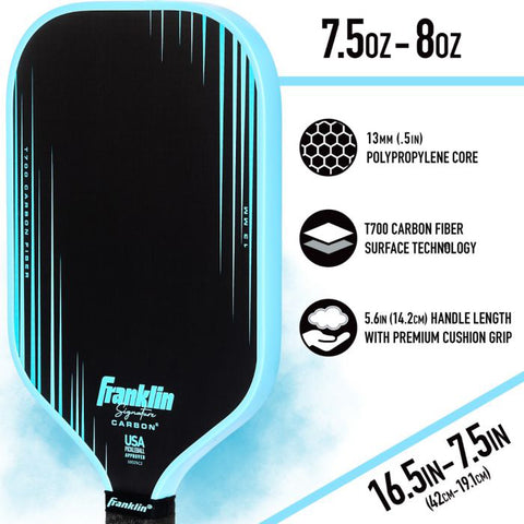 Signature Carbon Series Pickleball Paddle 59325C
