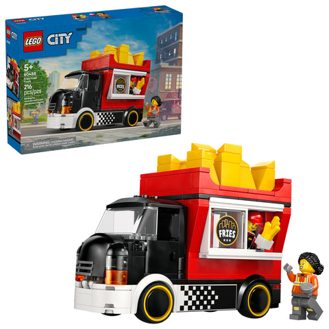 LEGO City Fries Food Truck - Toy Building Set 60488