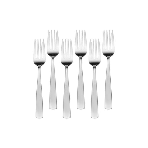 Silver Stainless Steel Danford Salad Fork Set 5243534 