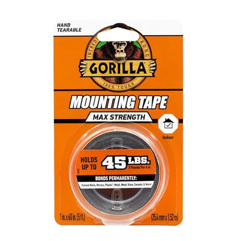60 in. L X 1 in. W Double-Sided Mounting Tape