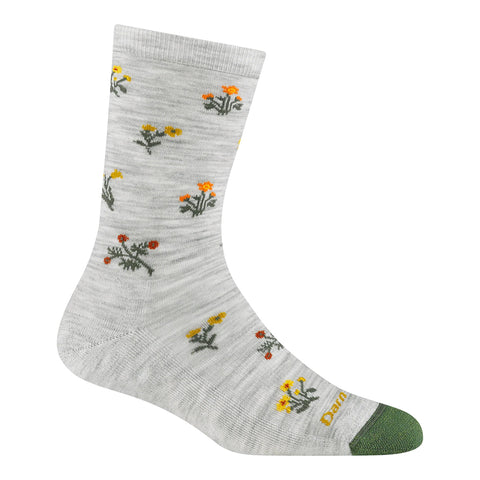 ash, Women's Wildflower Lightweight Crew Sock 6139