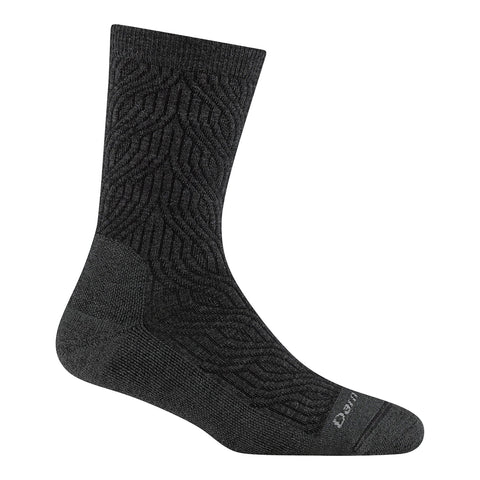 charcoal, Women's Cable Crew Lightweight Lifestyle Sock 6140